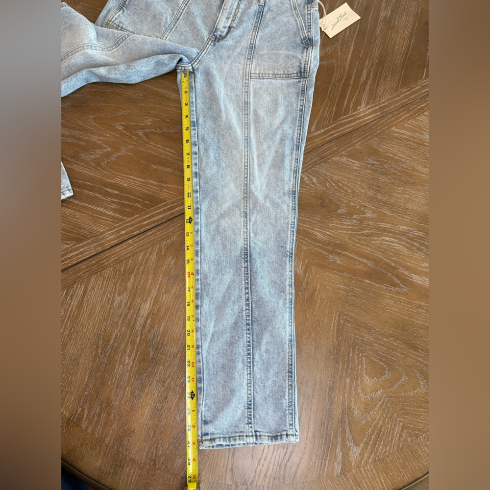 Universal Thread NWT jeans high waisted straight vintage stretch - Picture 7 of 8